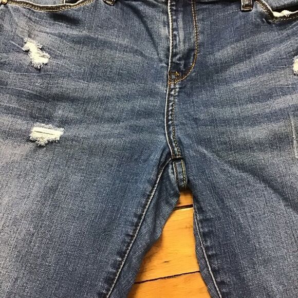 WILLIAM Rast jeans Reese skinny size 31 ripped light denim jeans boyfriend - Picture 7 of 15